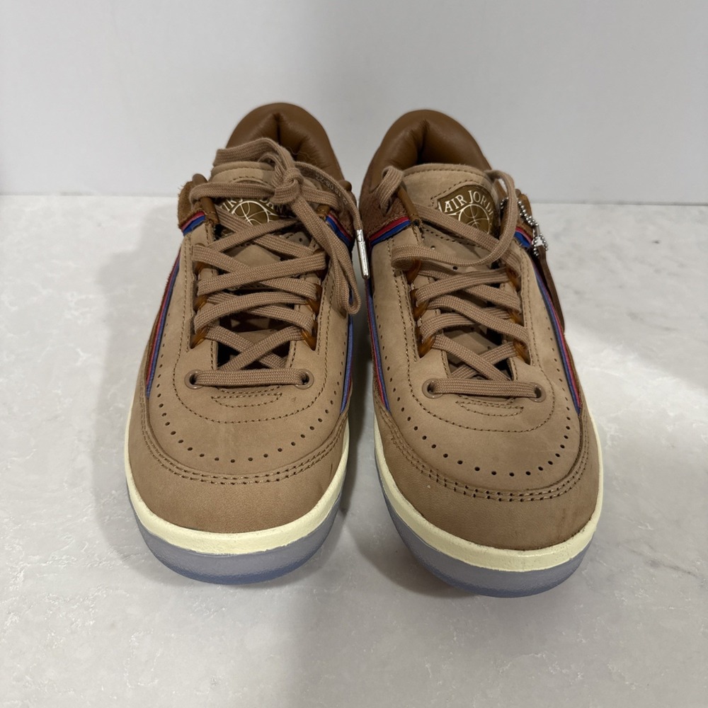 New | Two 18 x Air Jordan 2 Retro Low Brown Size 5